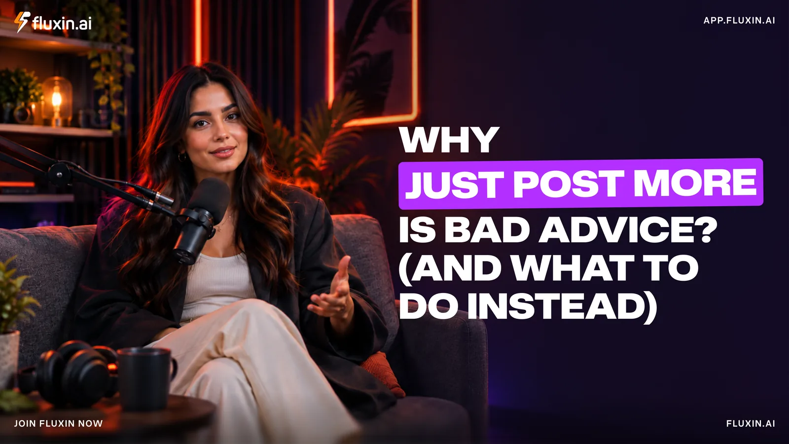Why "Just Post More" Is Bad Advice (and What to Do Instead)